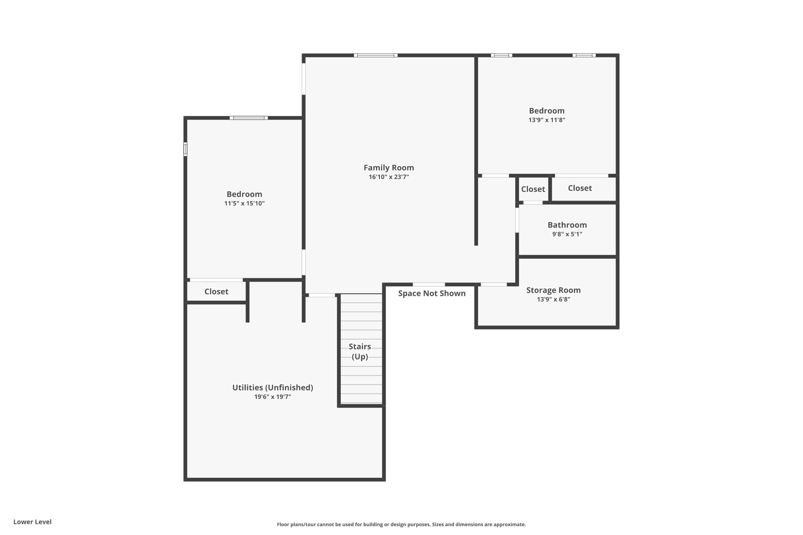 Lower Level Floor Plan